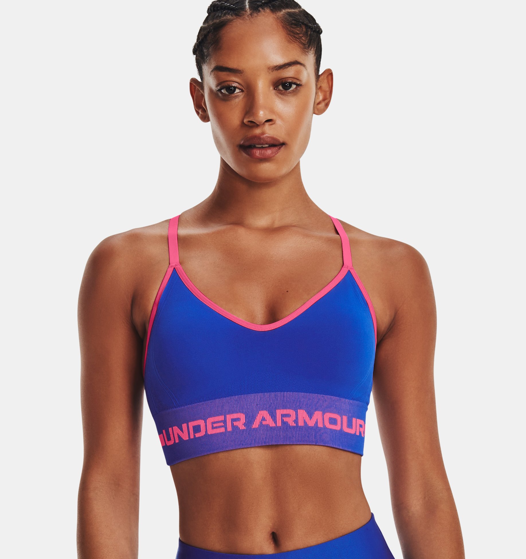 Women Soft Seamless Yoga Sport Bra Crop Top Super Stretch Vest Support 8 colors 